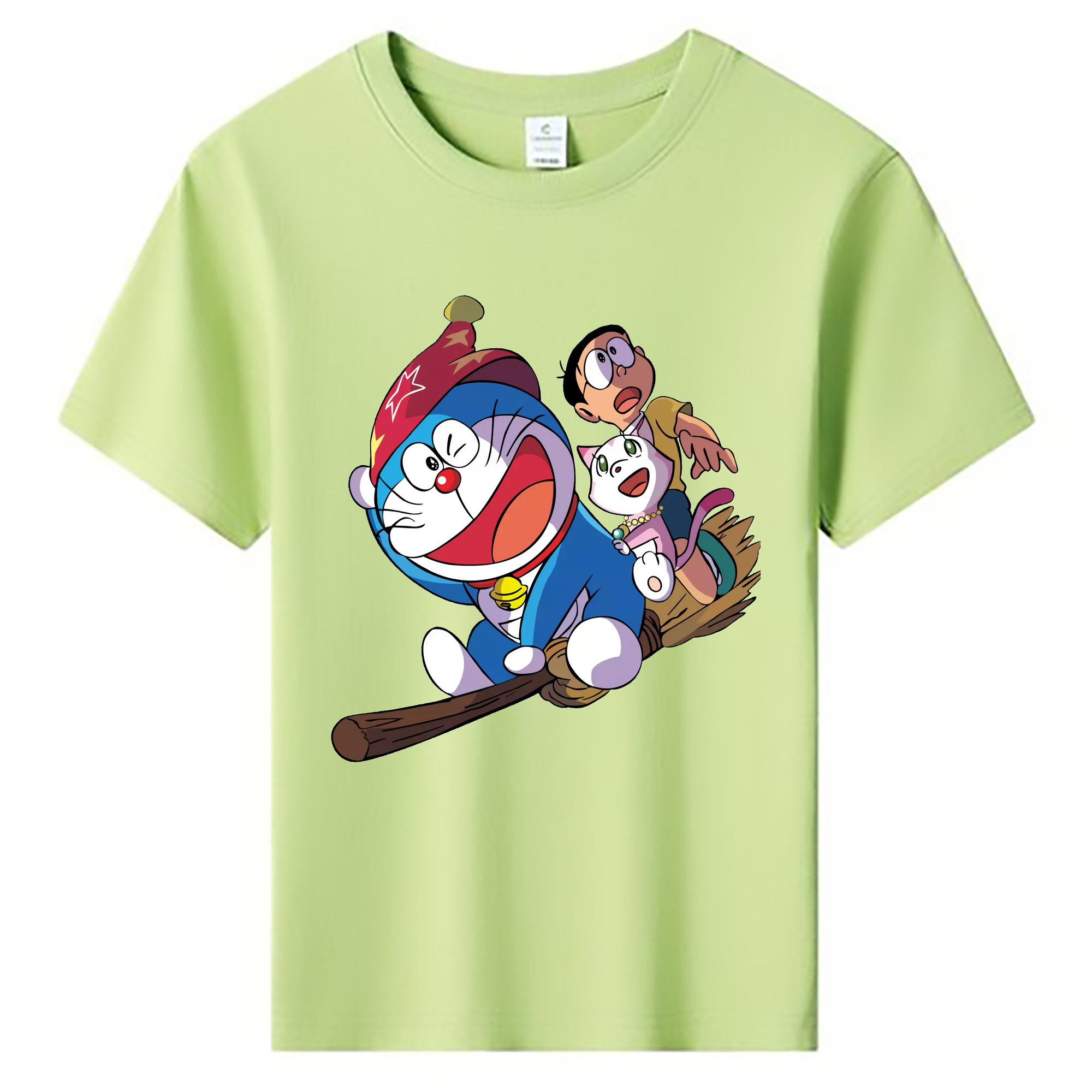 （画像用） ドラえもん Doraemon 綿100％キッズTシャツ（フロントプリント）